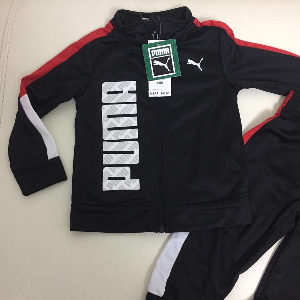 Puma active performance baby boy pants set - Picture 3 of 7